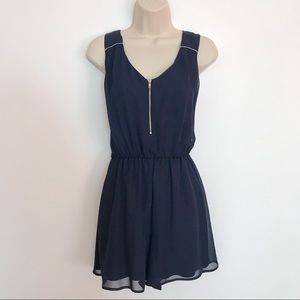 Navy Blue Romper Size Medium